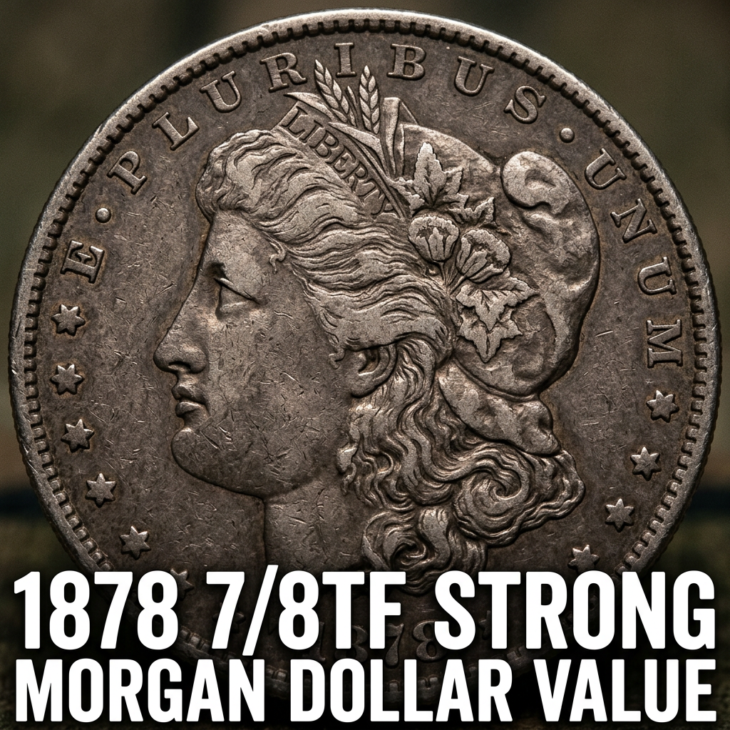 1878 7/8TF Morgan Dollar Value — What This Rare Variety Is Worth Today