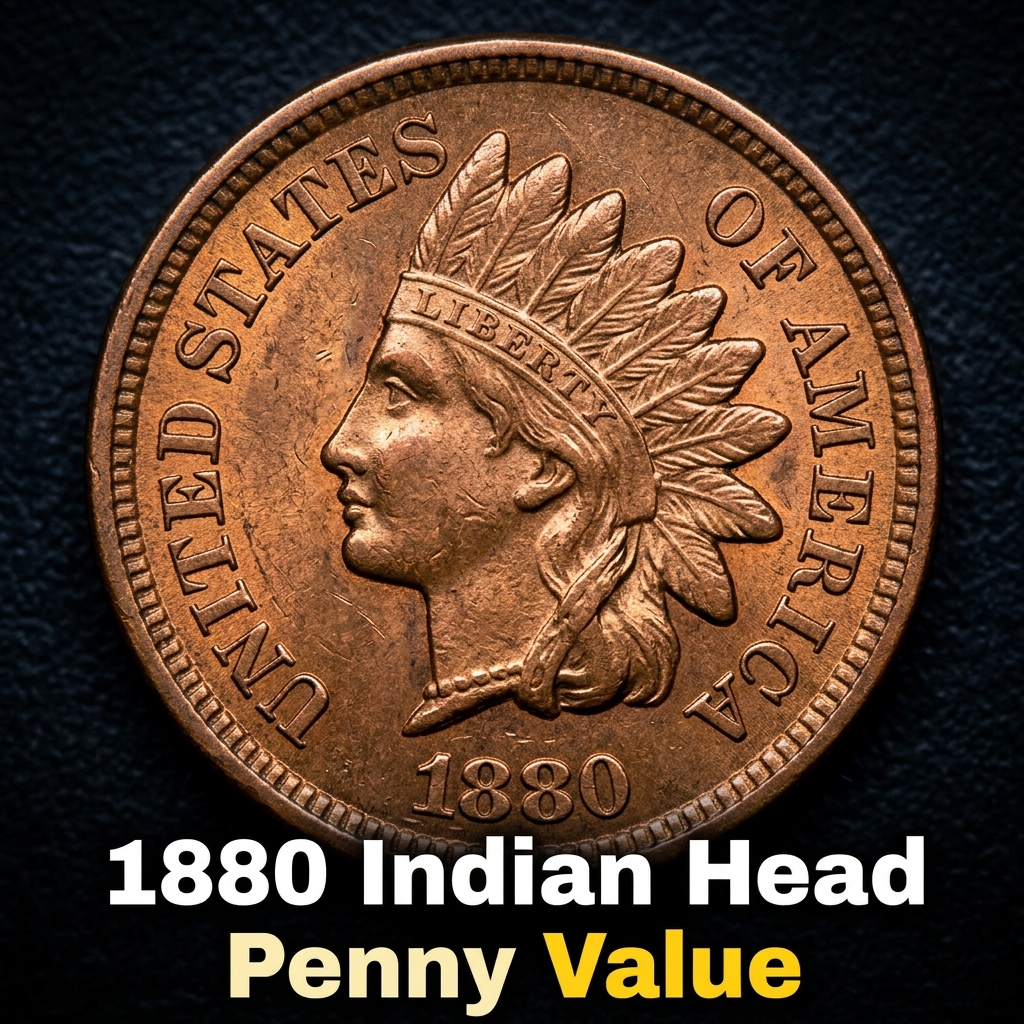 1880 Indian Head Penny Value — What Your Old Cent Could Be Worth Today