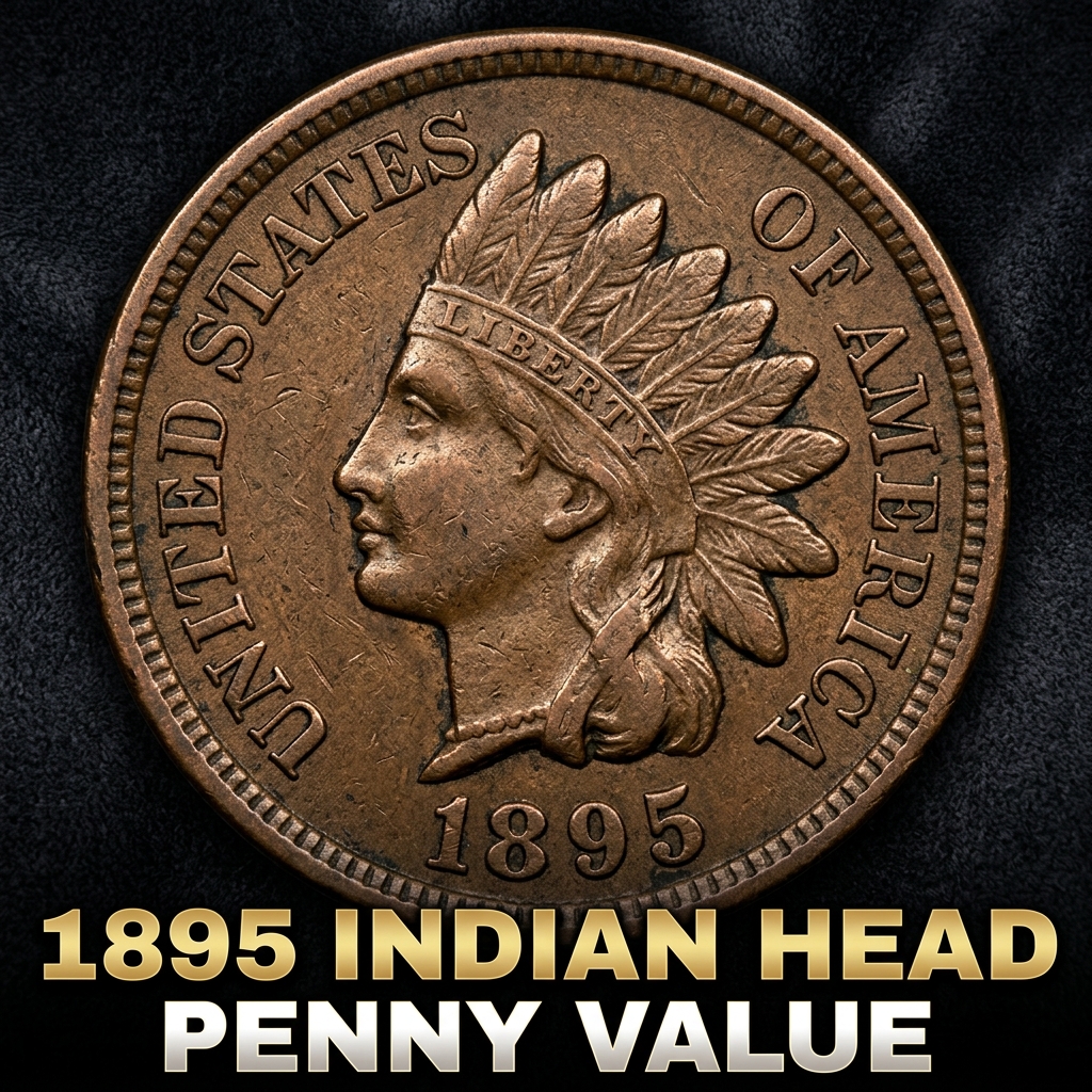 1895 Indian Head Penny Value and What It’s Worth Today