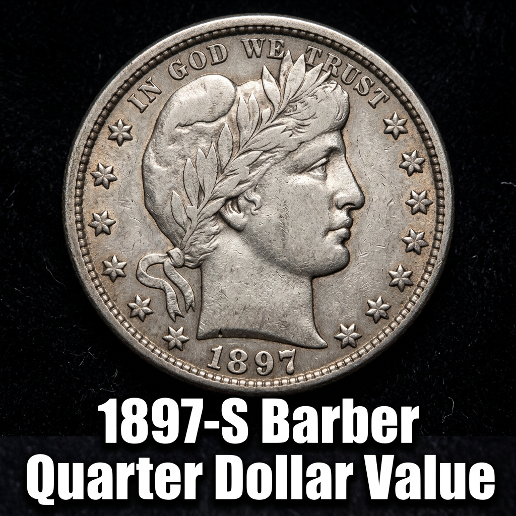1897-S Barber Quarter Dollar Value and What Collectors Are Paying Today