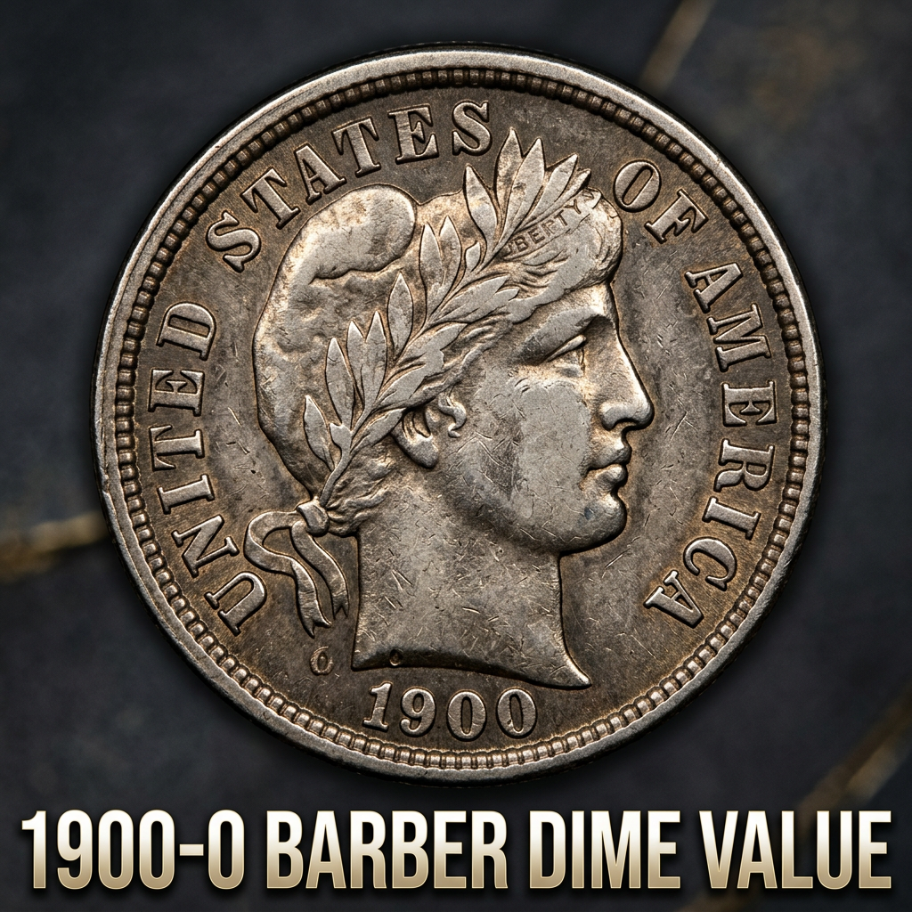1900-O Barber Dime Value: What Your Old New Orleans Mint Dime Is Worth Today