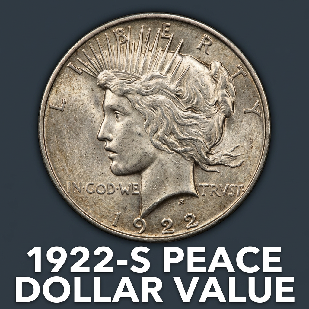 1922-S Peace Dollar Value Guide What It's Worth and How to Sell It