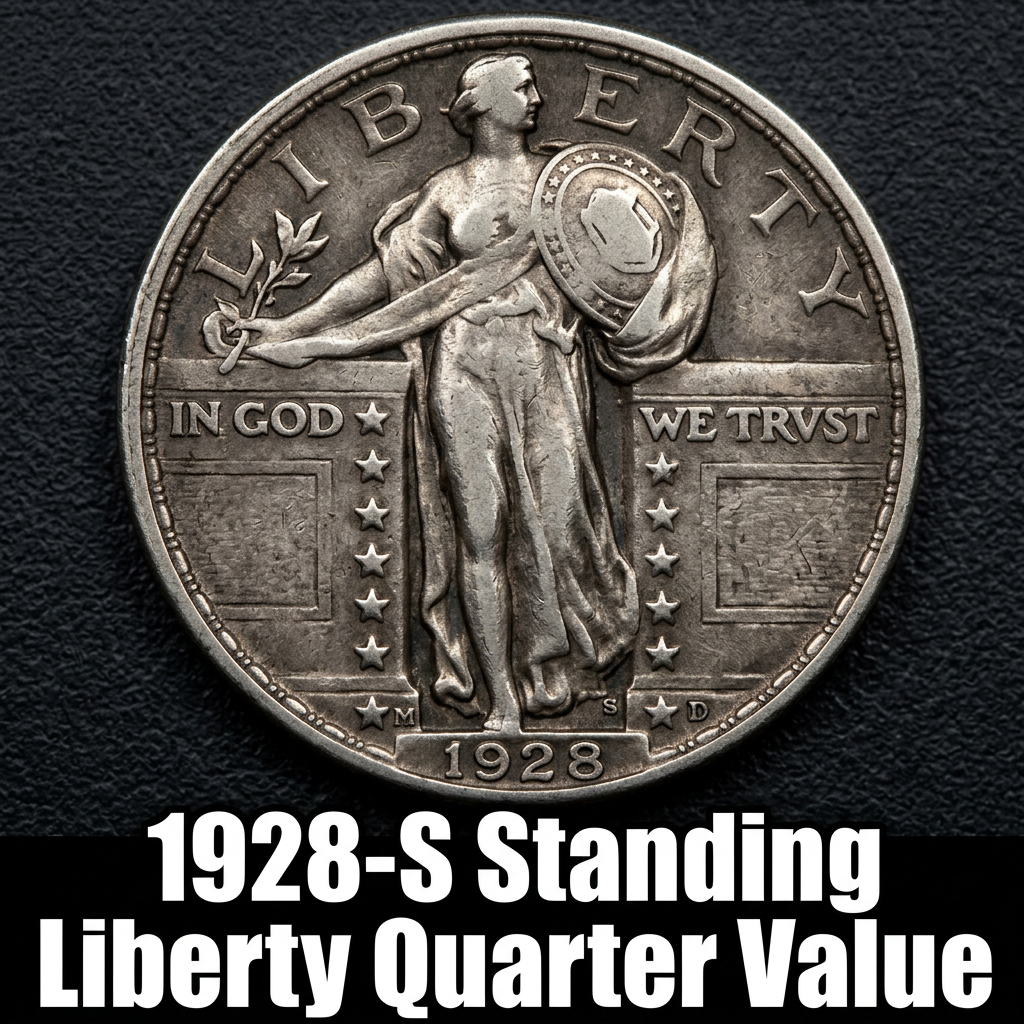 1928-S Standing Liberty Quarter Value Guide What Is It Worth Today