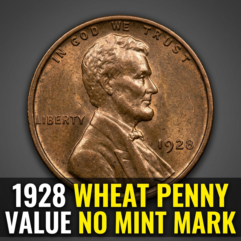 1928 Wheat Penny Value No Mint Mark What Is It Worth Today