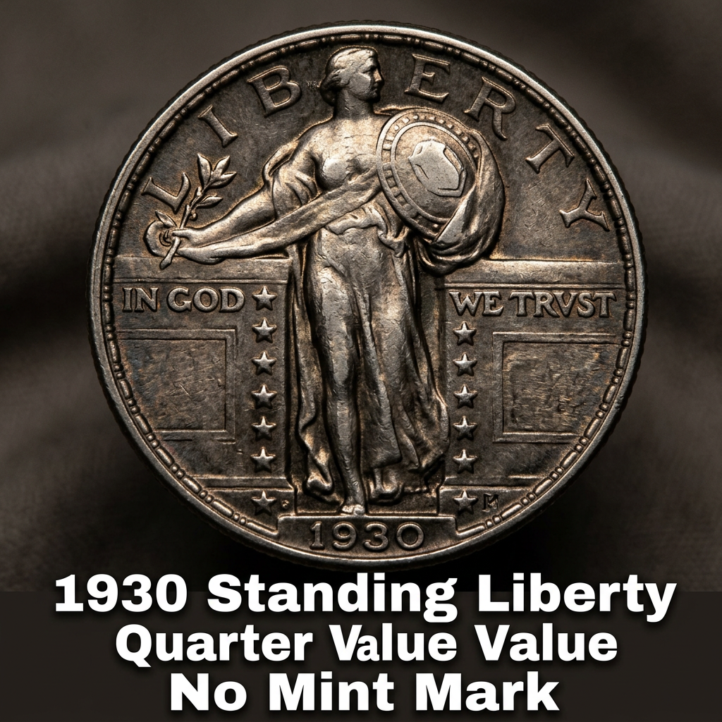 1930 Standing Liberty Quarter Value No Mint Mark What Is It Worth Today
