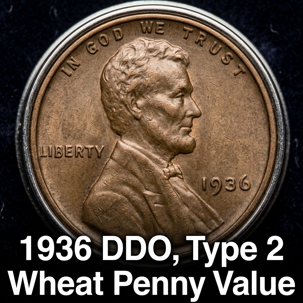 1936 DDO Type 2 Wheat Penny Value How Much Is It Really Worth