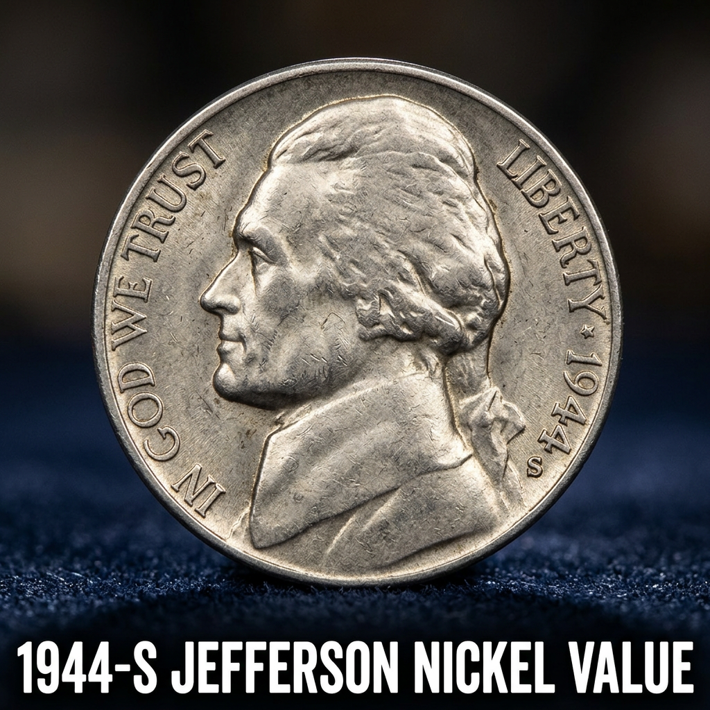 1944-S Jefferson Nickel Value What It's Worth and Why Collectors Care
