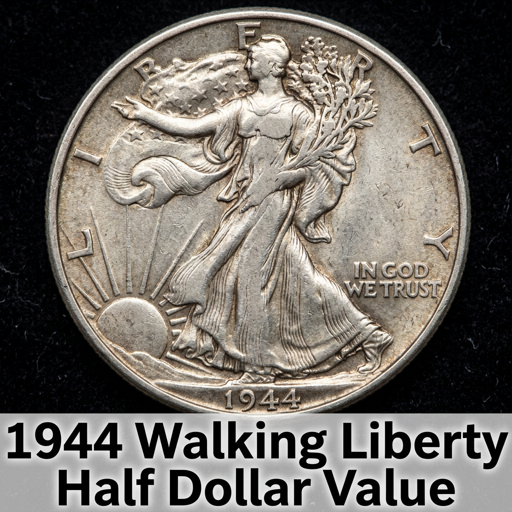 1944 Walking Liberty Half Dollar Value Guide What Is It Really Worth