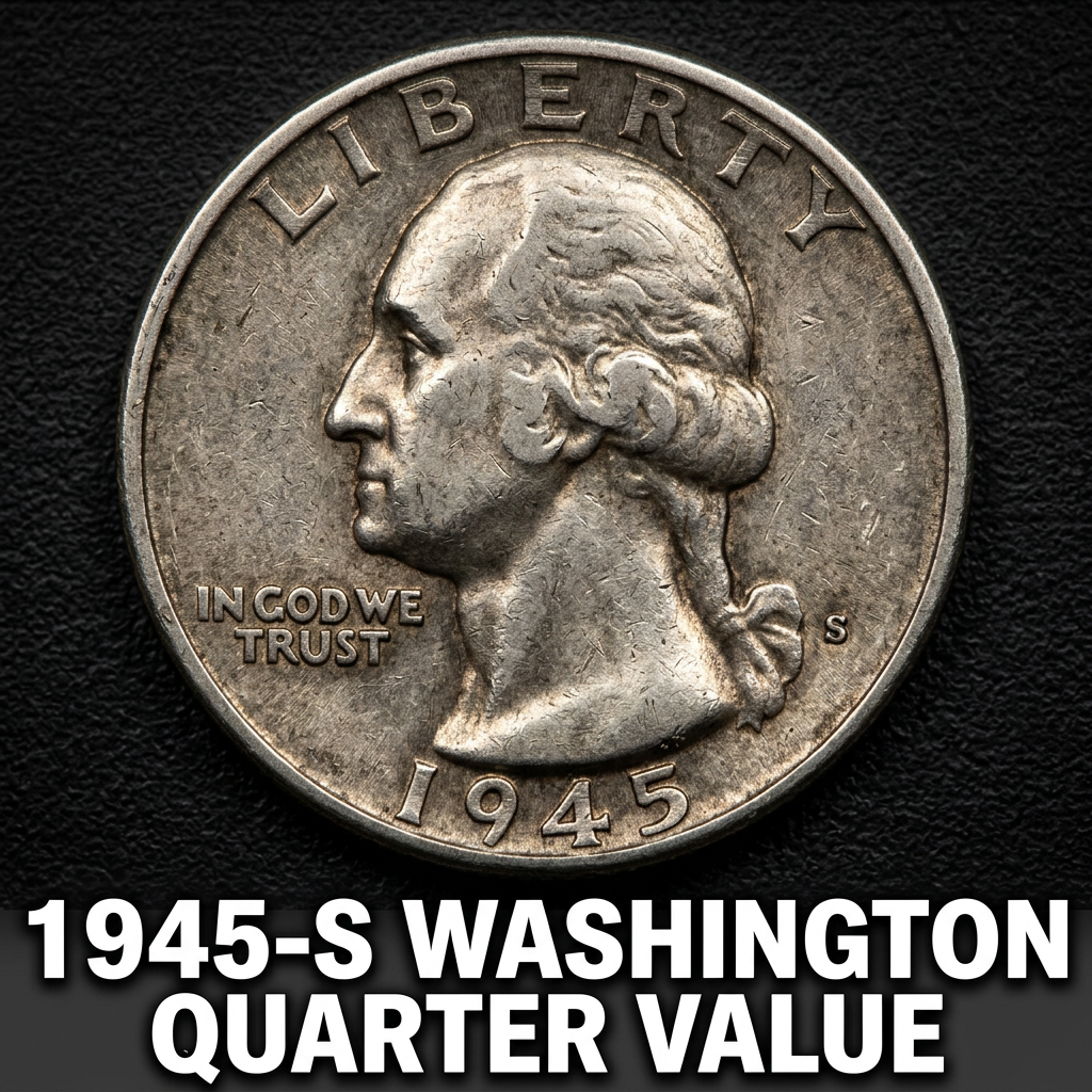 1945-S Washington Quarter Value Guide What It’s Worth and How to Find Out