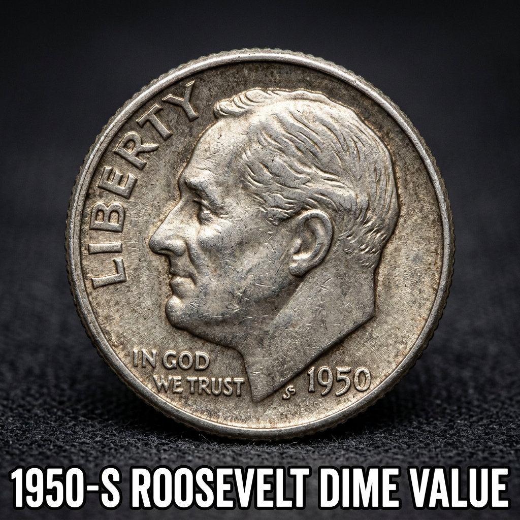 1950-S Roosevelt Dime Value What It’s Worth and Why Collectors Care