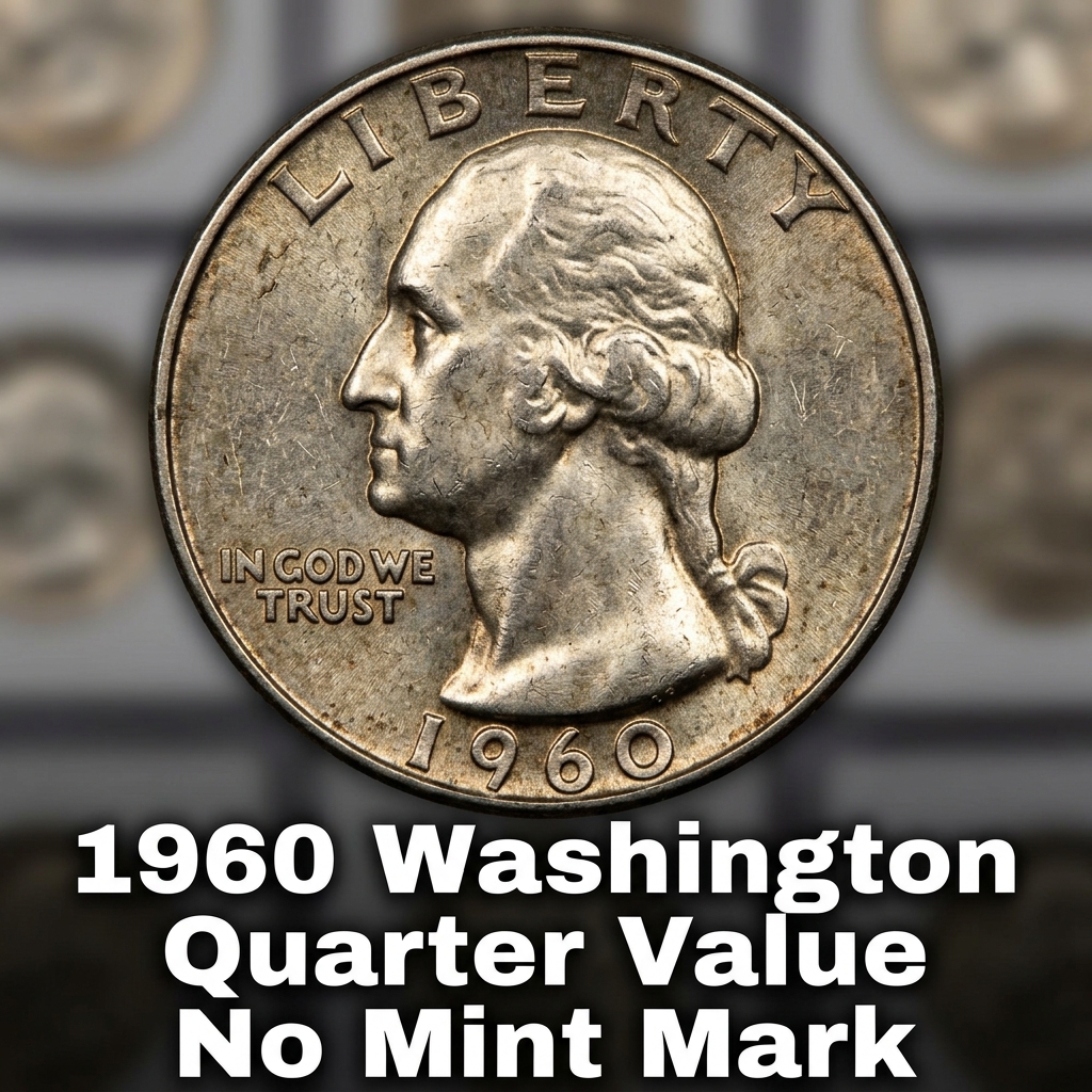 1960 Washington Quarter Value No Mint Mark What It's Worth Today