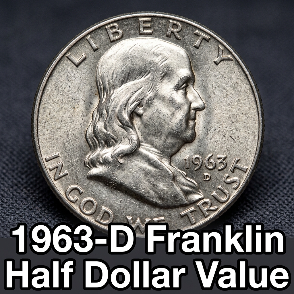 1963-D Franklin Half Dollar Value Guide What This Silver Coin Is Really Worth