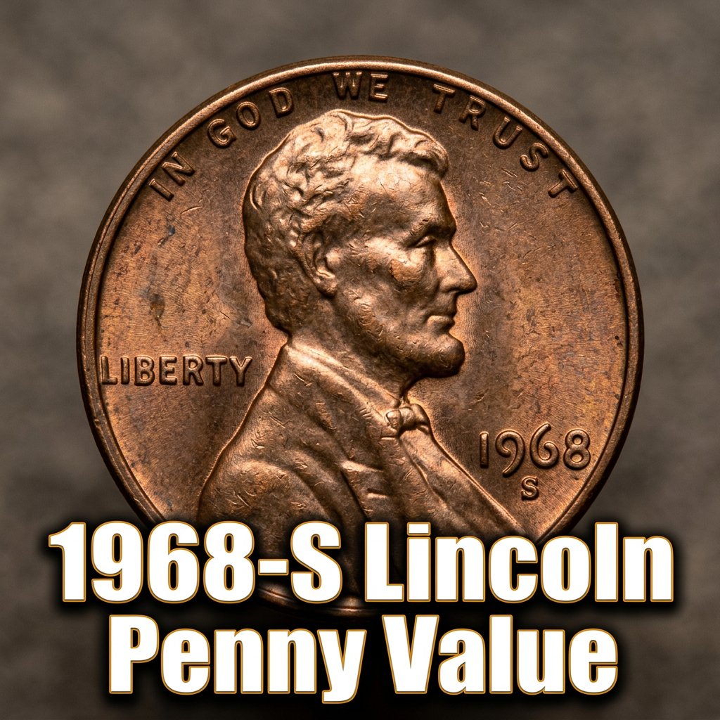 1968-S Lincoln Penny Value What It's Worth and Why Collectors Care