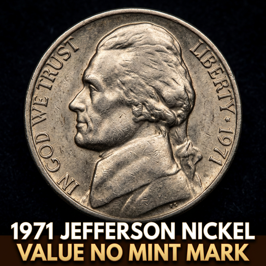 1971 Jefferson Nickel Value No Mint Mark What It’s Worth and Why It Matters