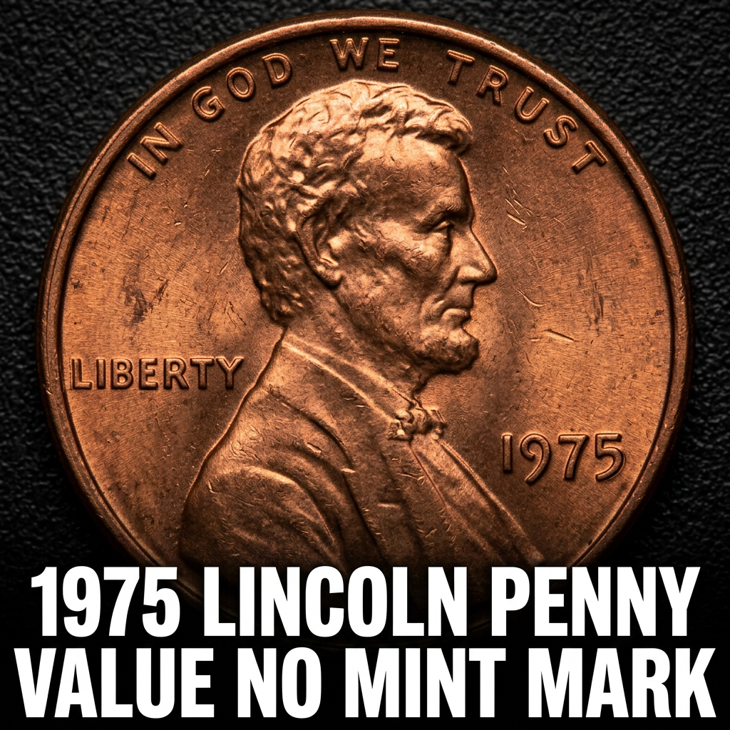 1975 Lincoln Penny Value No Mint Mark What It's Worth and Why It Matters