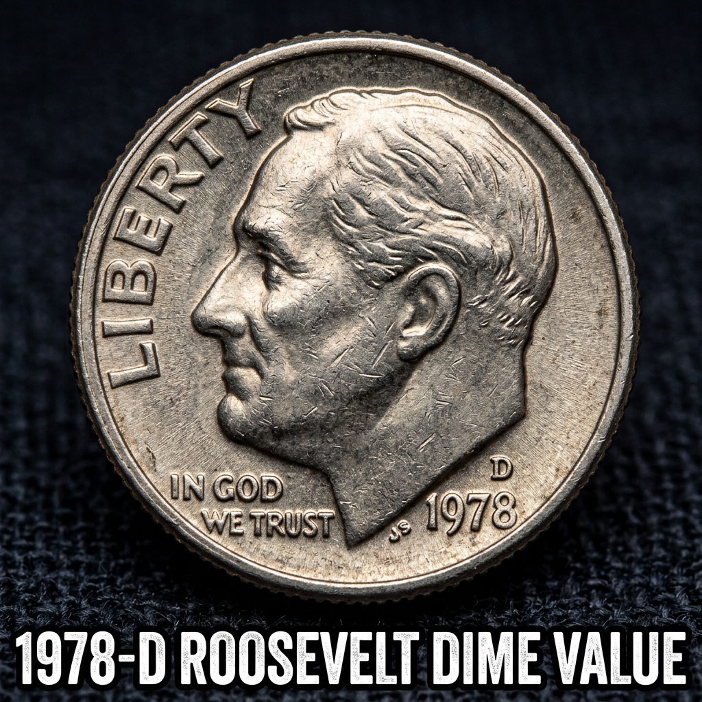 1978-D Roosevelt Dime Value and What It’s Really Worth Today