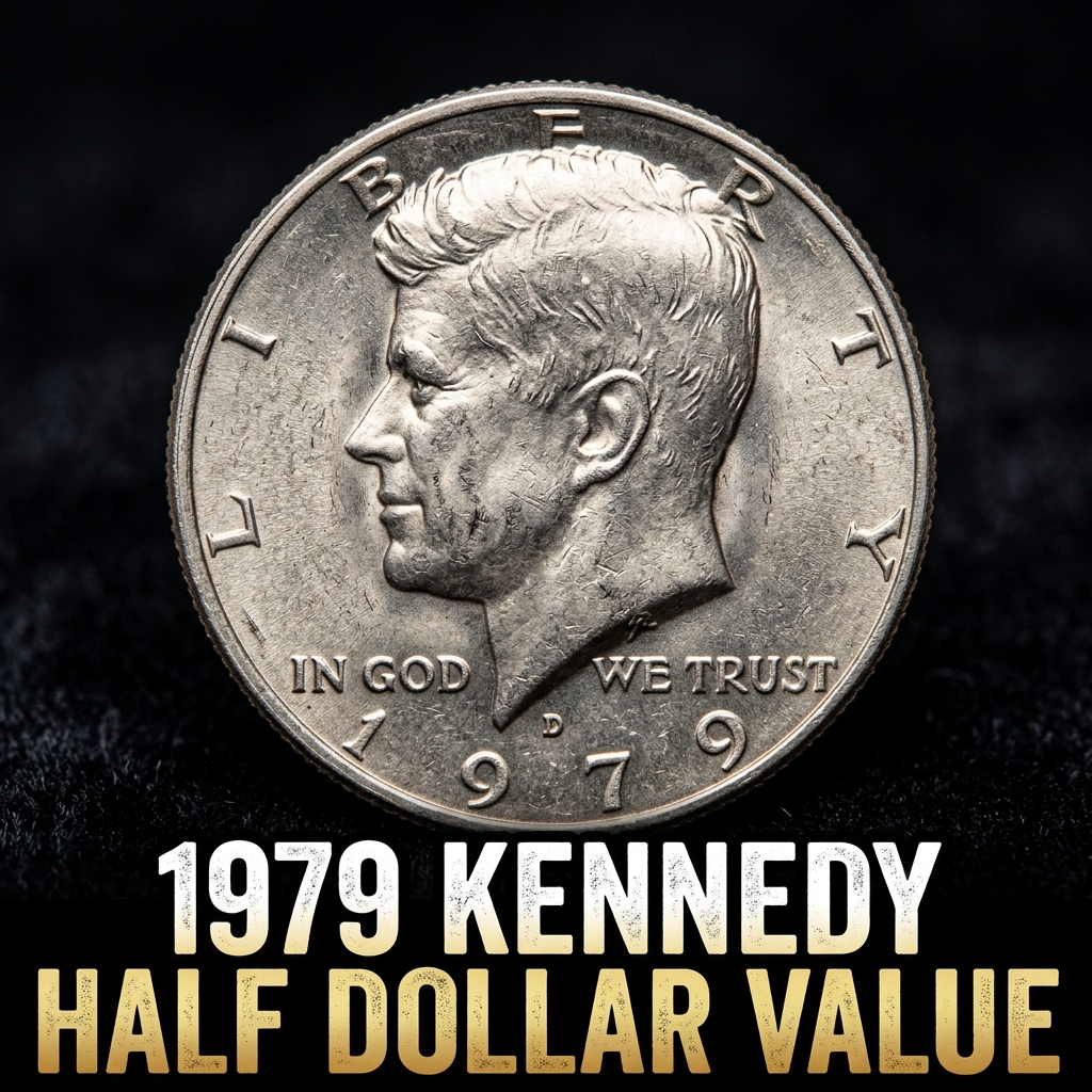 1979 Kennedy Half Dollar Value — What Your Old Coin Is Actually Worth