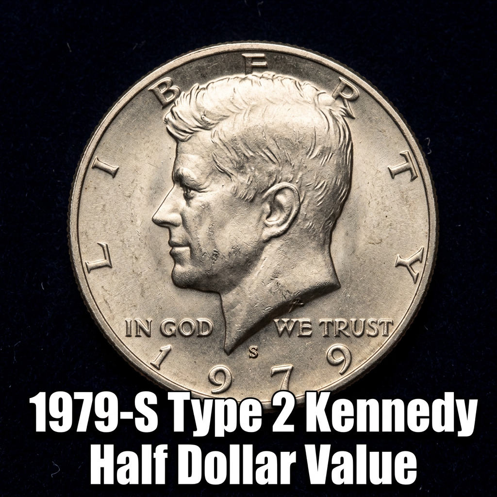1979-S Type 2 Kennedy Half Dollar Value and What Collectors Are Paying Today