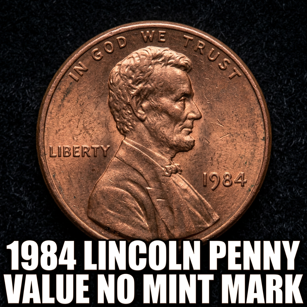 1984 Lincoln Penny Value No Mint Mark What It's Worth and Why