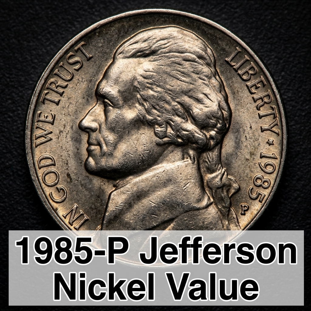 1985-P Jefferson Nickel Value What It’s Worth and How to Find Out