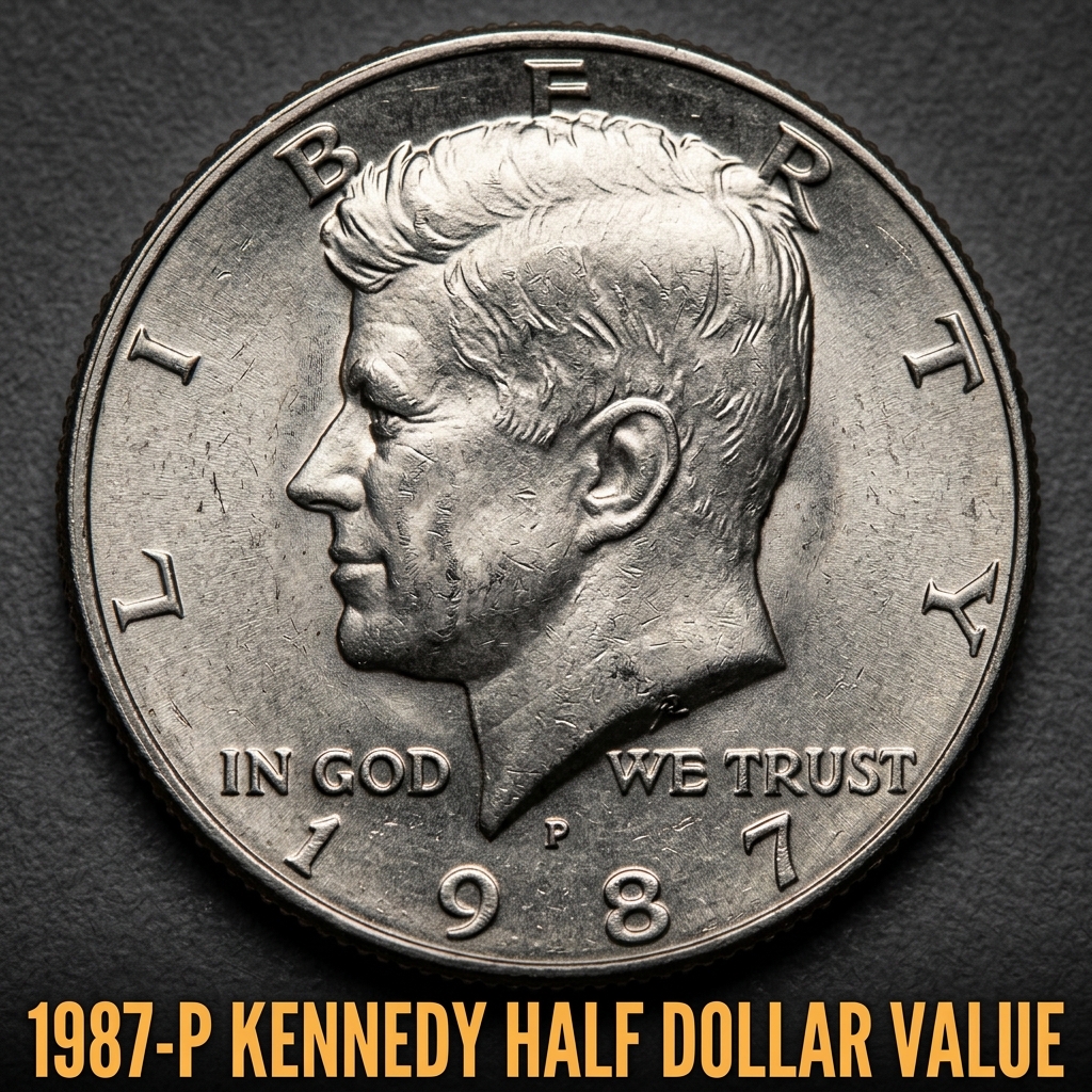 1987-P Kennedy Half Dollar Value and What It Could Be Worth Today