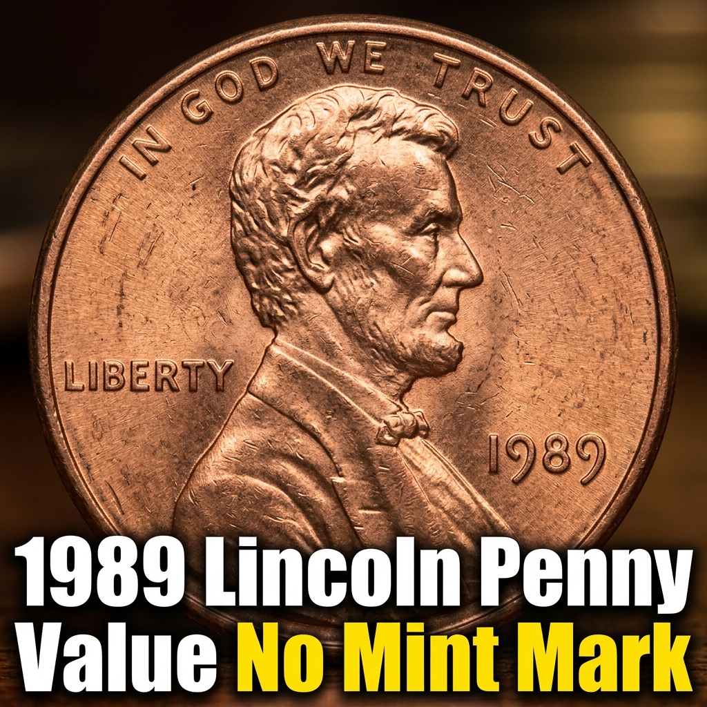 1989 Lincoln Penny Value No Mint Mark What It's Worth and Why