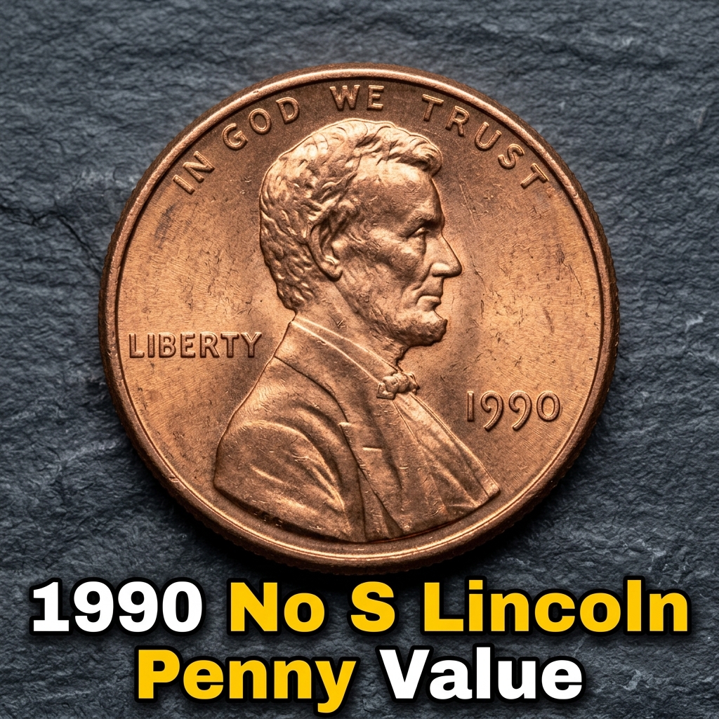 1990 No S Lincoln Penny Value How Much Is It Really Worth