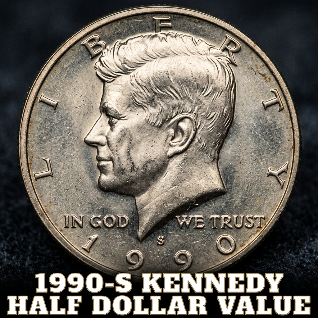 1990-S Kennedy Half Dollar Value and What It Could Be Worth Today