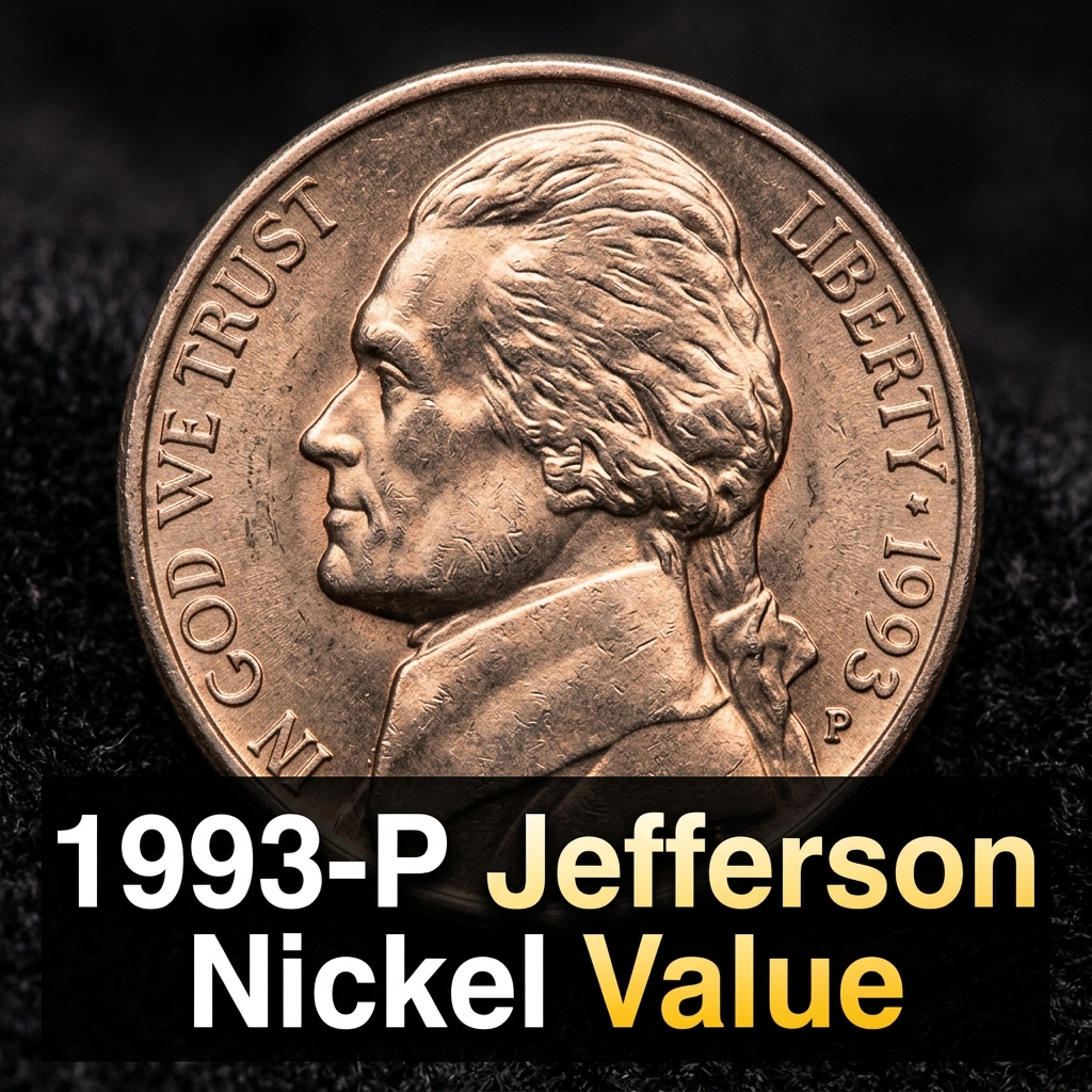 1993-P Jefferson Nickel Value Guide What It’s Worth and Why It Matters