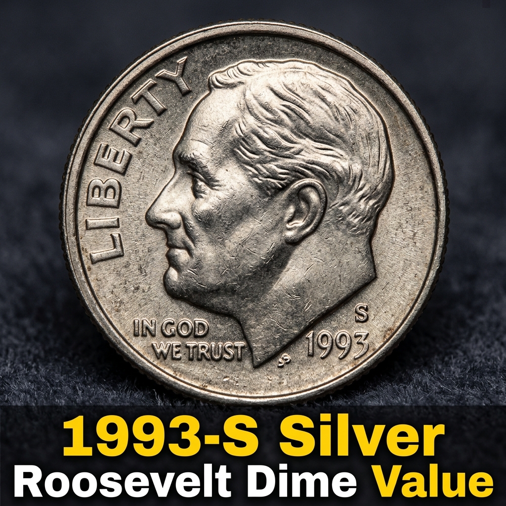 1993-S Silver Roosevelt Dime Value What Collectors Are Actually Paying
