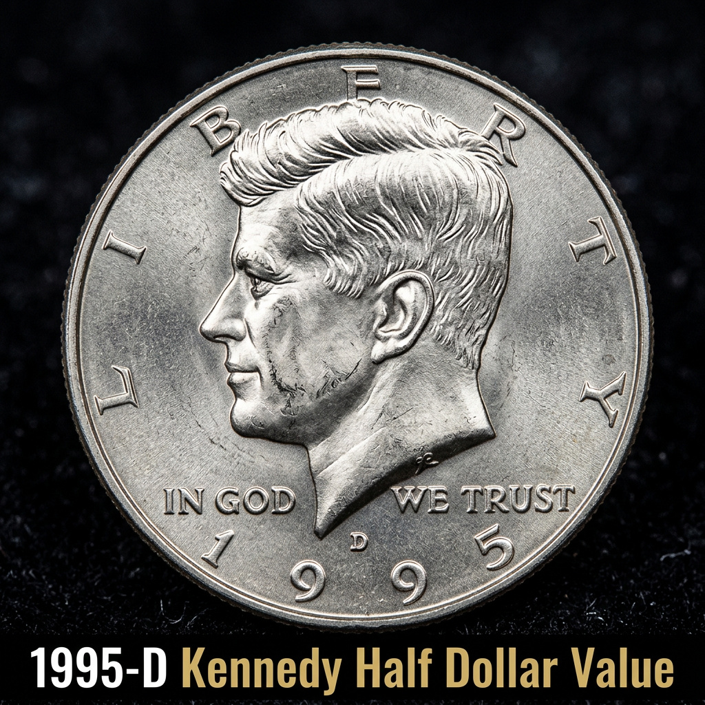 1995-D Kennedy Half Dollar Value and What It's Really Worth Today