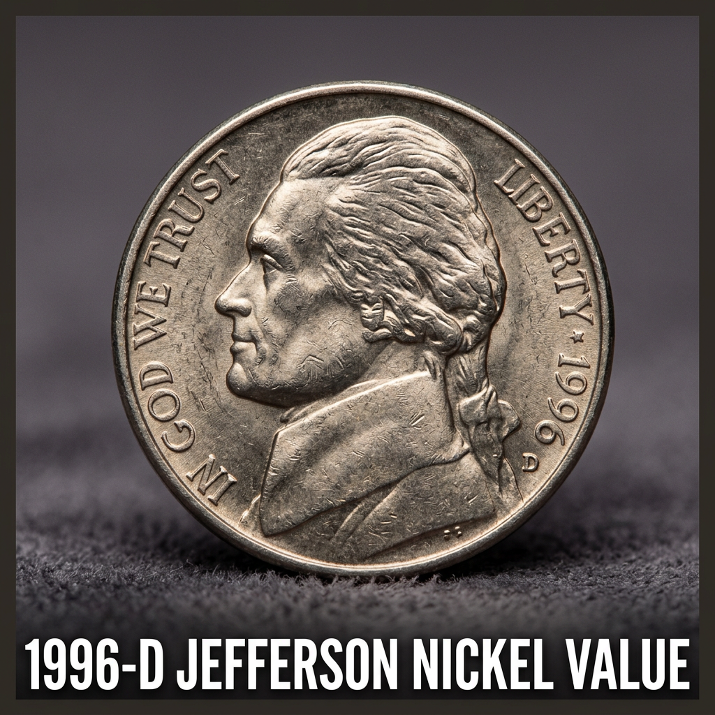 1996-D Jefferson Nickel Value and What It Could Be Worth Today