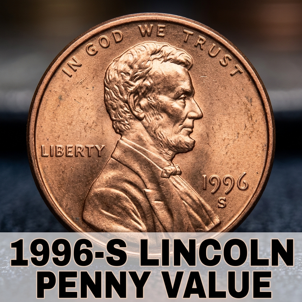 1996-S Lincoln Penny Value What It's Worth and Why Collectors Care