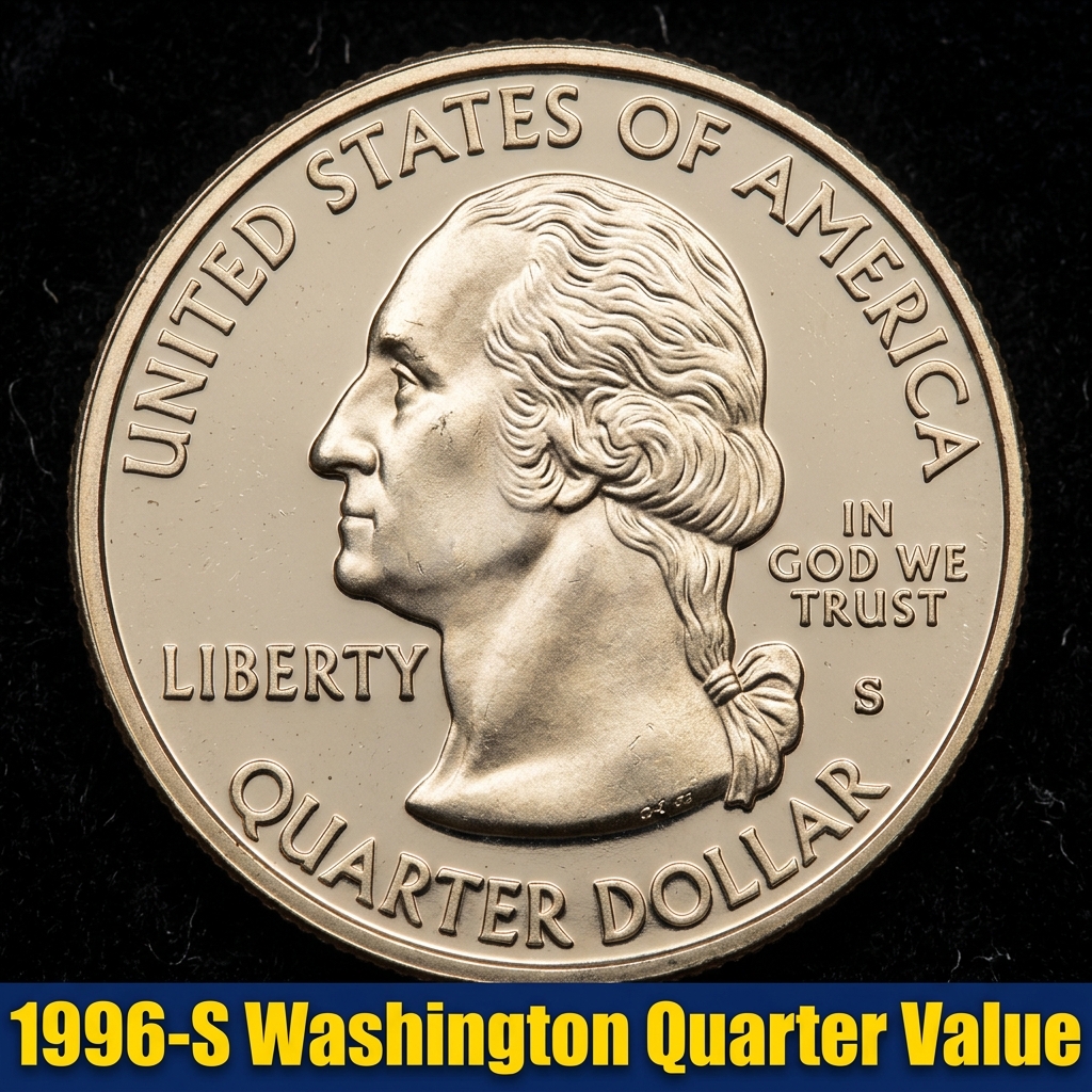 1996-S Washington Quarter Value Guide What It's Worth and Why Collectors Care