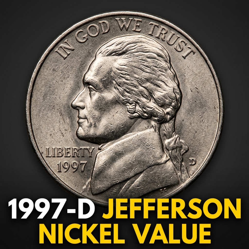 1997-D Jefferson Nickel Value — What It’s Worth and Why