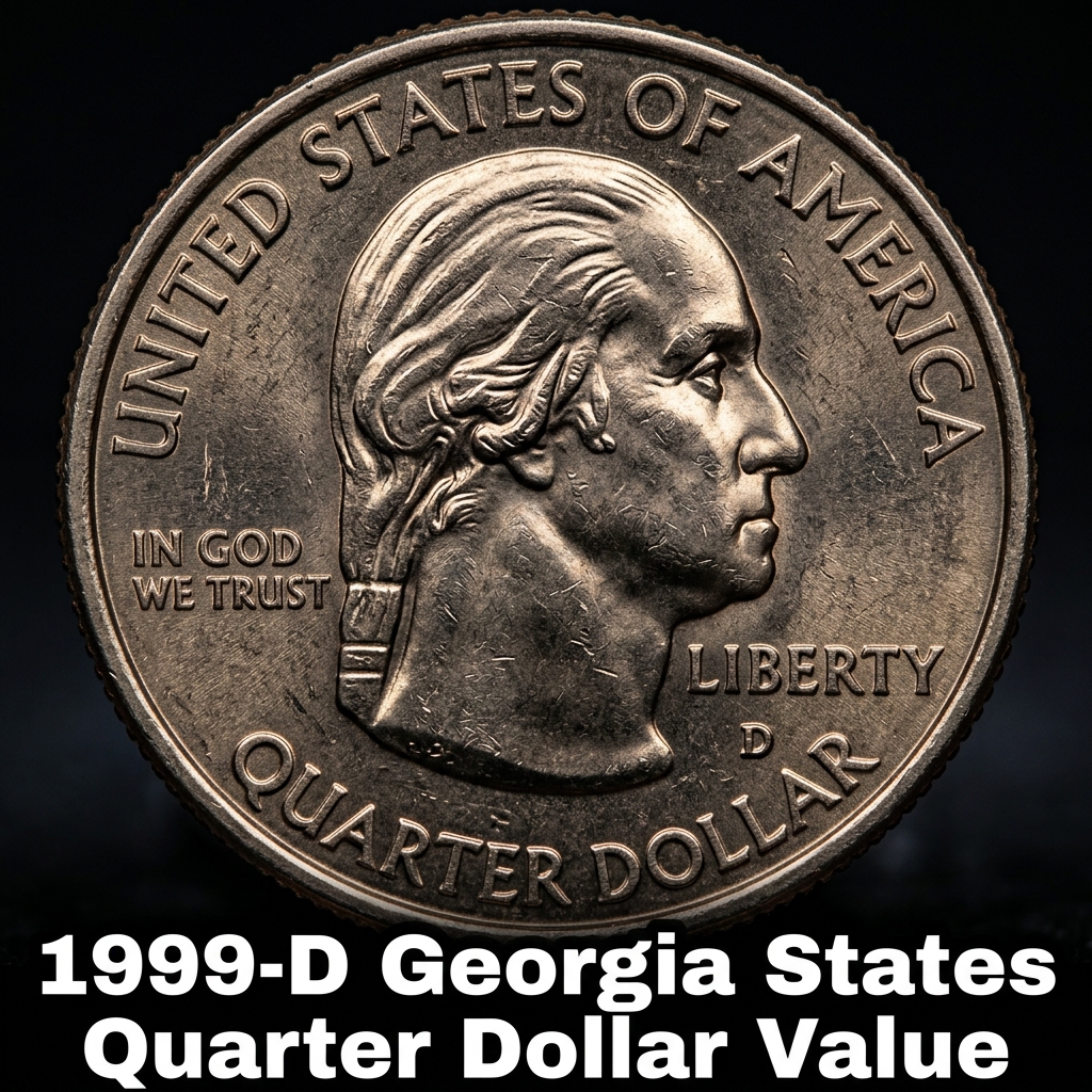 1999-D Georgia State Quarter Value How Much Is It Worth Today