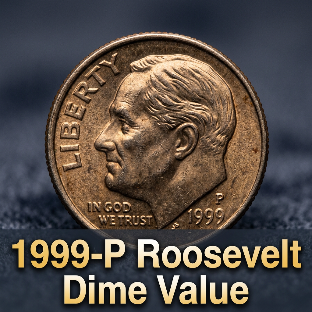 1999-P Roosevelt Dime Value Guide What It's Worth and How to Tell