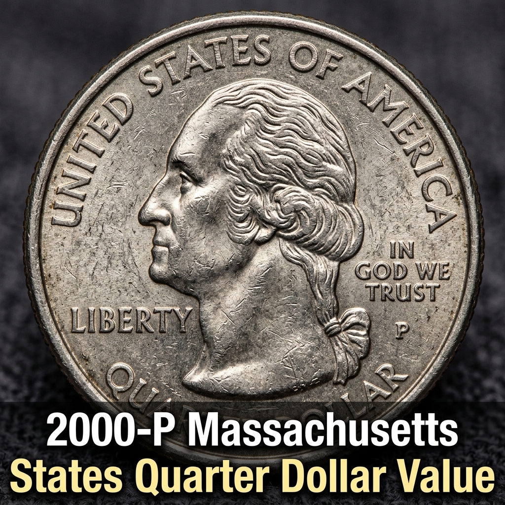 2000-P Massachusetts State Quarter Value and What It’s Really Worth Today