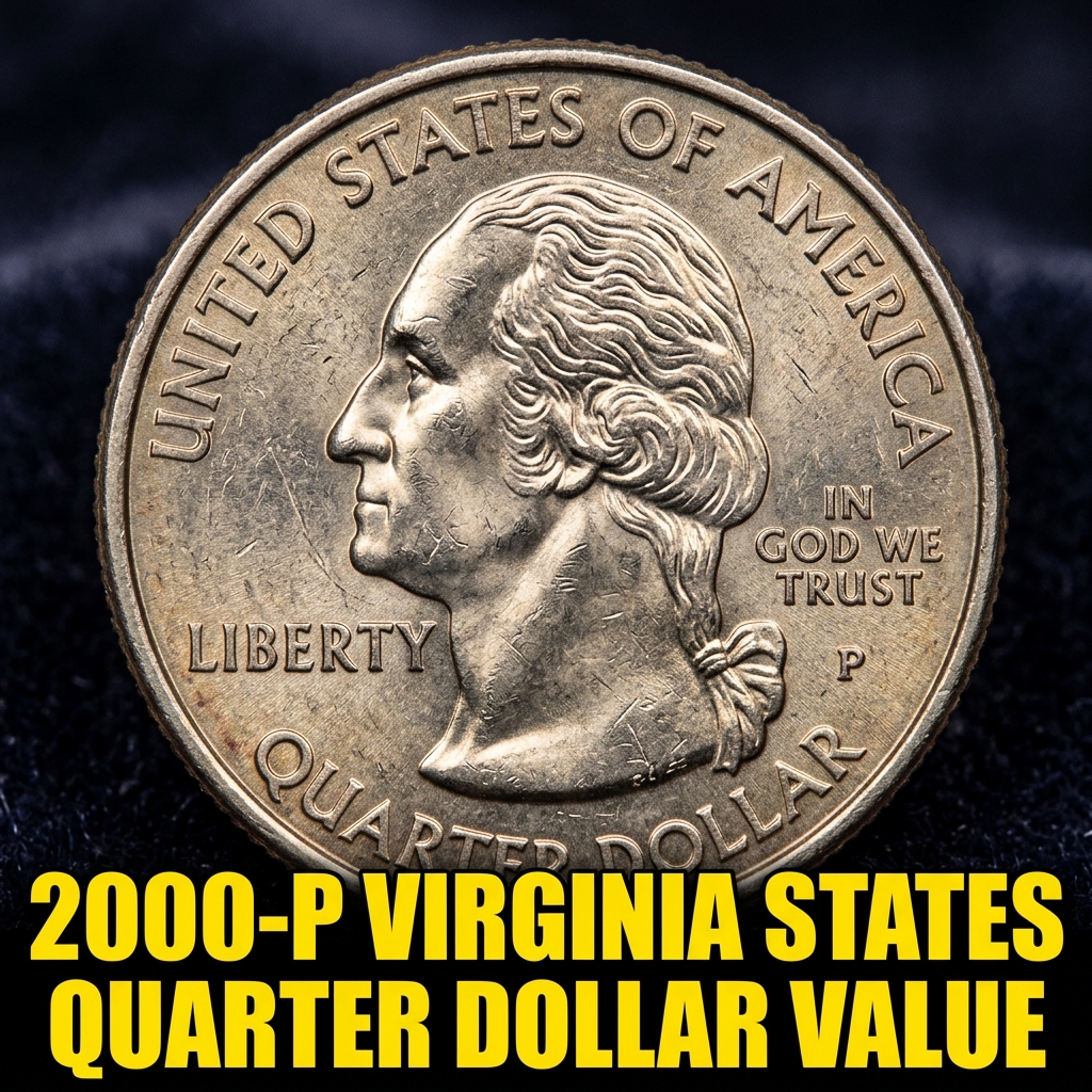 2000-P Virginia Statehood Quarter Value and What It's Worth Today