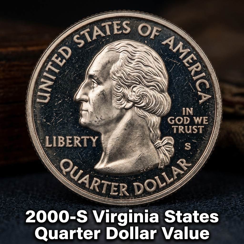 2000-S Virginia Statehood Quarter Dollar Value and What Yours Might Be Worth