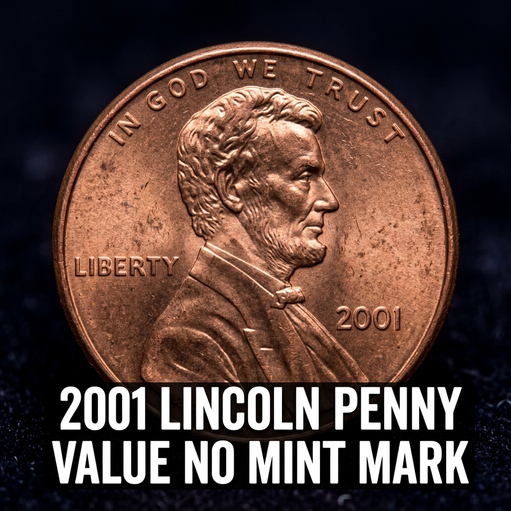 2001 Lincoln Penny Value With No Mint Mark and What It’s Worth Today