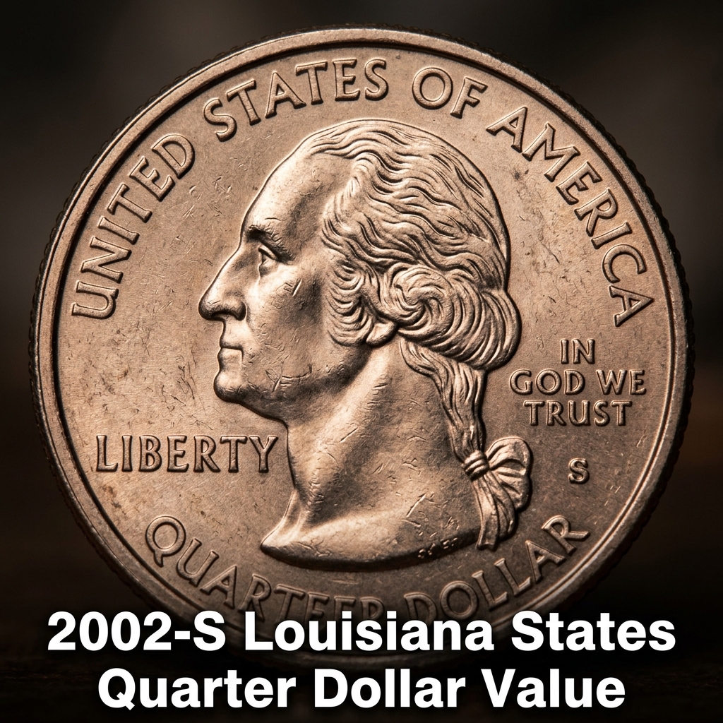 2002-S Louisiana State Quarter Dollar Value What Collectors and Beginners Should Know