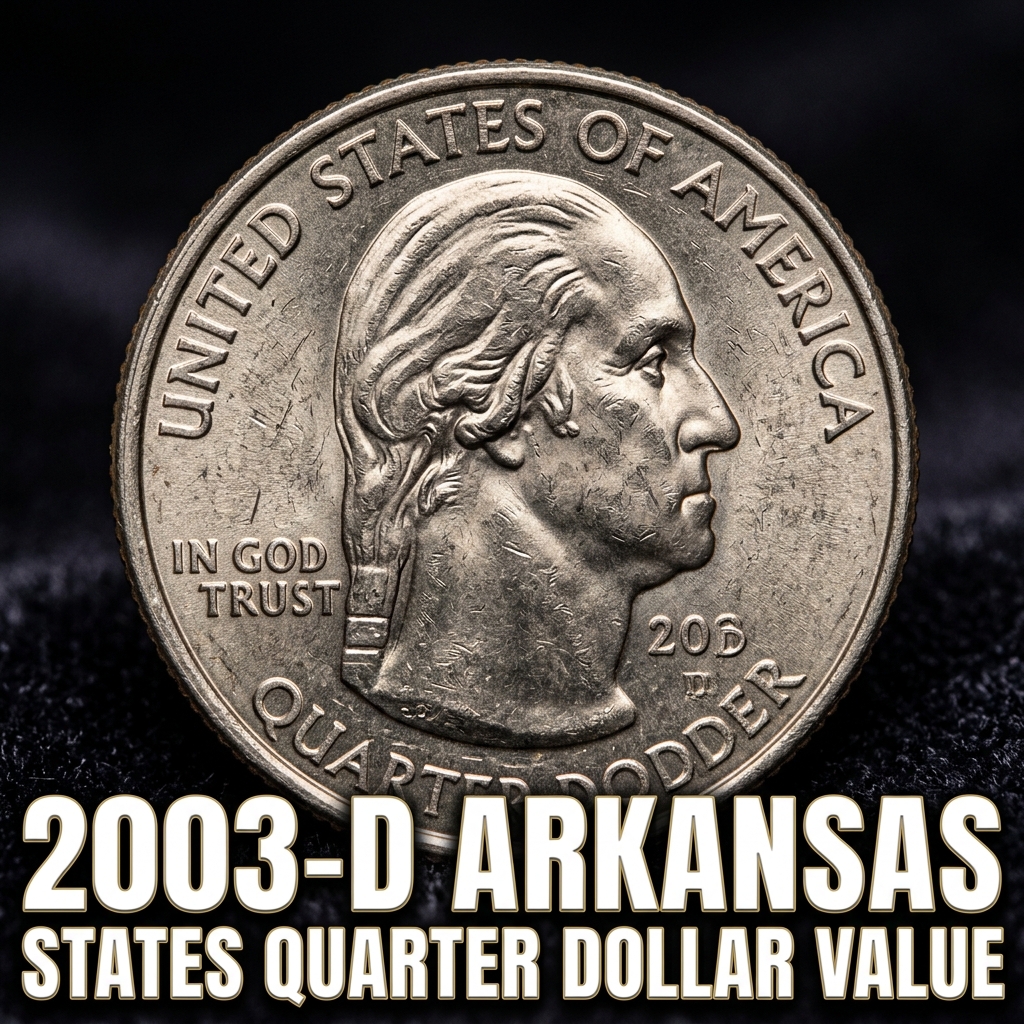 2003-D Arkansas State Quarter Value Guide What It's Worth and How to Find Out