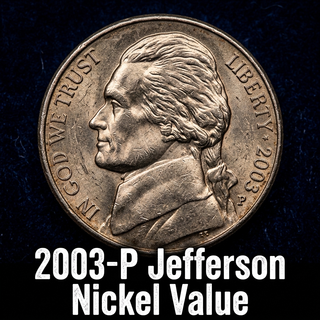 2003-P Jefferson Nickel Value — What Your Old Nickel Is Actually Worth