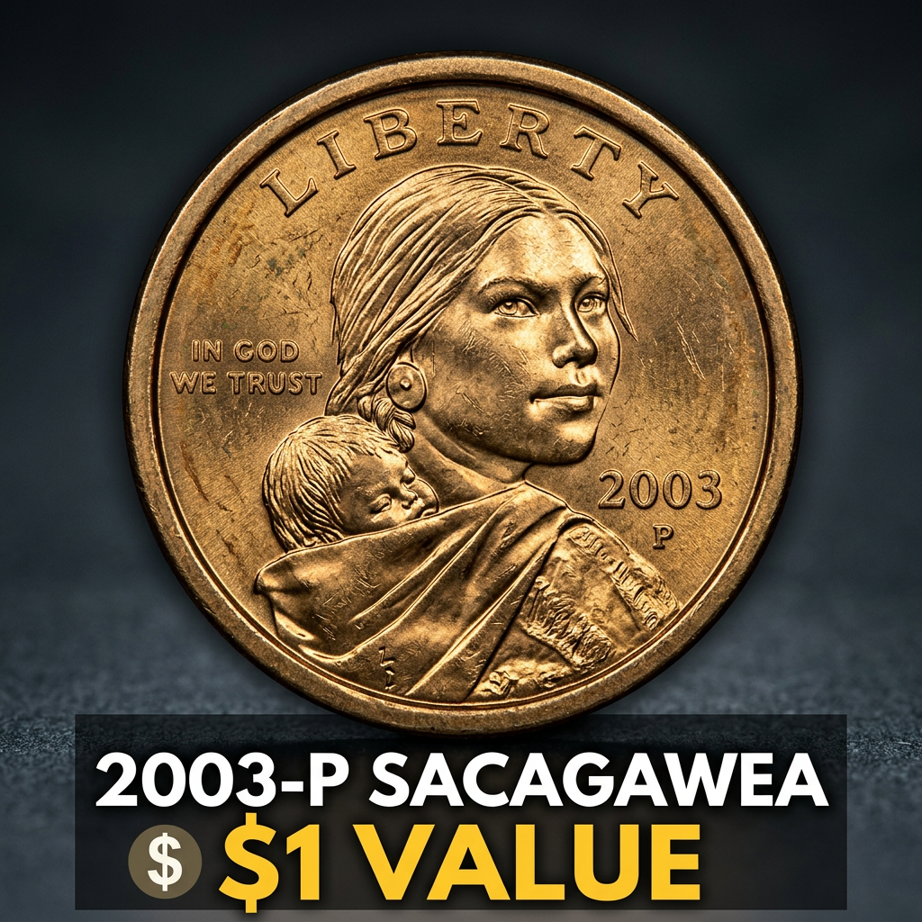 2003-P Sacagawea Dollar Value — What This Golden Coin Is Actually Worth