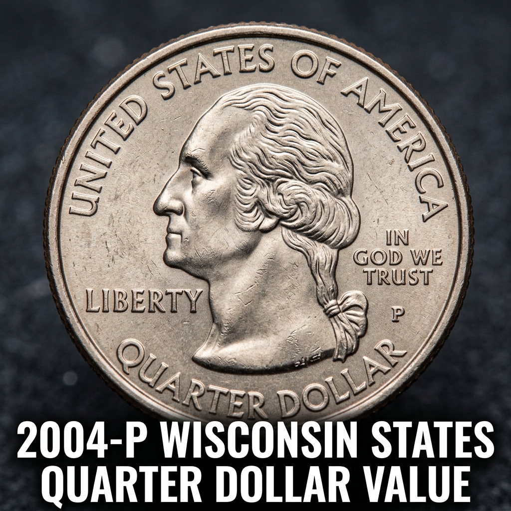 2004-P Wisconsin State Quarter Value Guide What It’s Really Worth Today