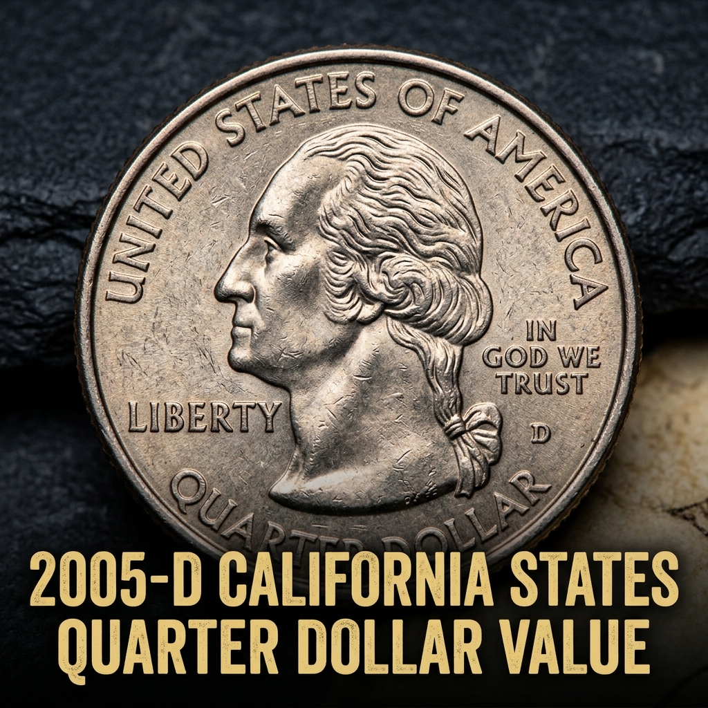 2005-D California State Quarter Value How Much Is It Really Worth