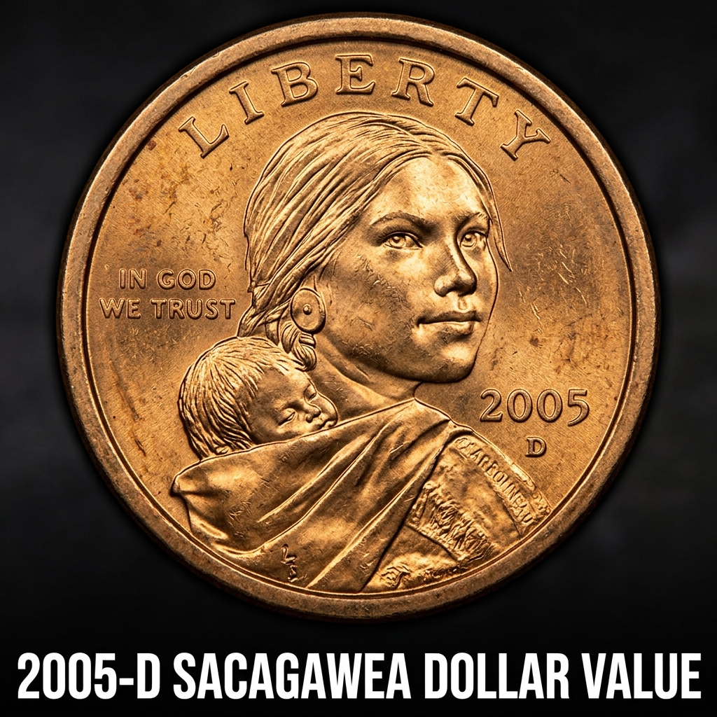 2005-D Sacagawea Dollar Value — What It’s Really Worth Today