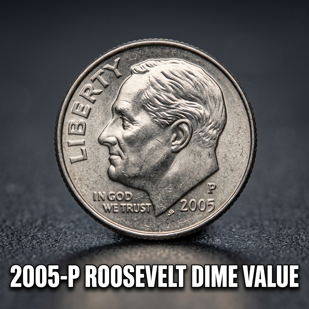 2005-P Roosevelt Dime Value What It’s Actually Worth and When to Hold On to It