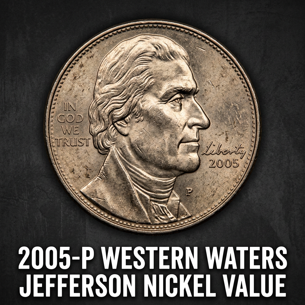 2005-P Western Waters Jefferson Nickel Value Guide What It's Really Worth